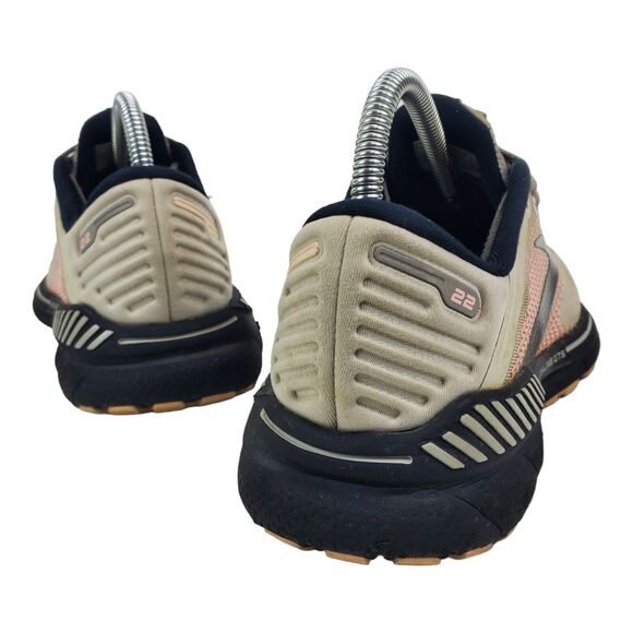 BROOKS Shoes ADRENALINE 22 Womens Size 8.5 Gray Running Sneaker 1203531B035 - Picture 4 of 13